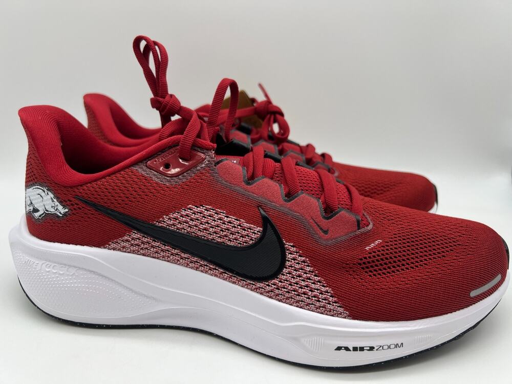 Nike Air Zoom Pegasus 41 Arkansas Razorbacks IB3246 600 Men Size 9.5 New